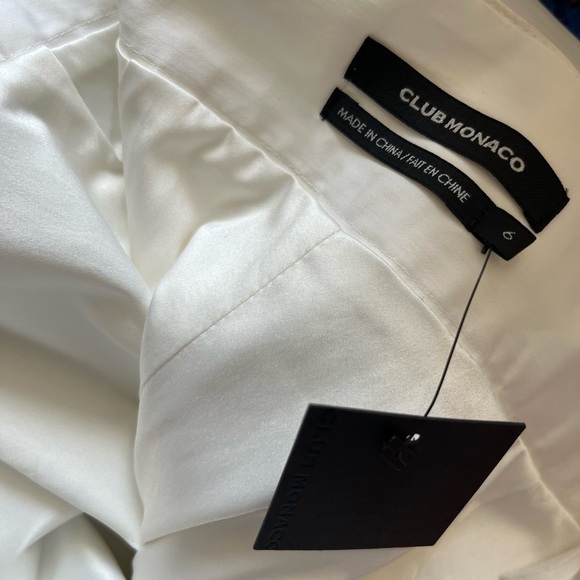 nwt Club Monaco Erin Skirt in Jupe White size 6 - Picture 6 of 12